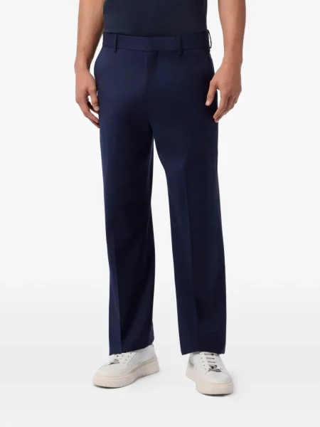 Pantaloni Billionaire de lână albastru
