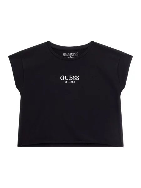 GUESS Majica crna bijela