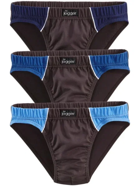 LE JOGGER Spodnje hlačke kraljevo modra / svetlo modra / temno modra črna