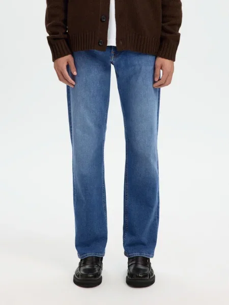 SELECTED Jeans denim albastru