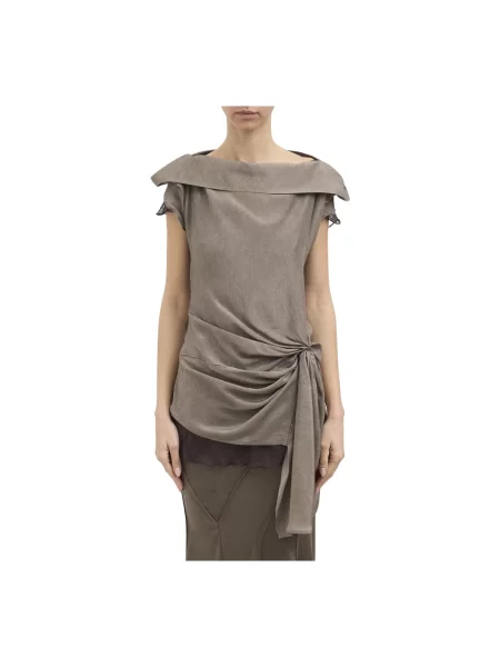 Bluzka Yehuafan brązowa