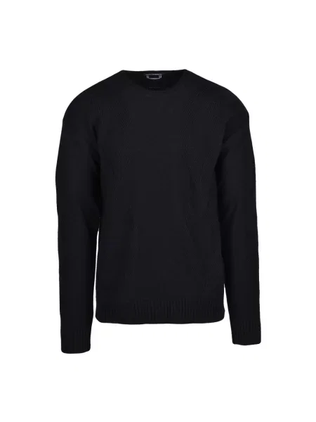 Sweter Daniele Alessandrini wełniany czarny