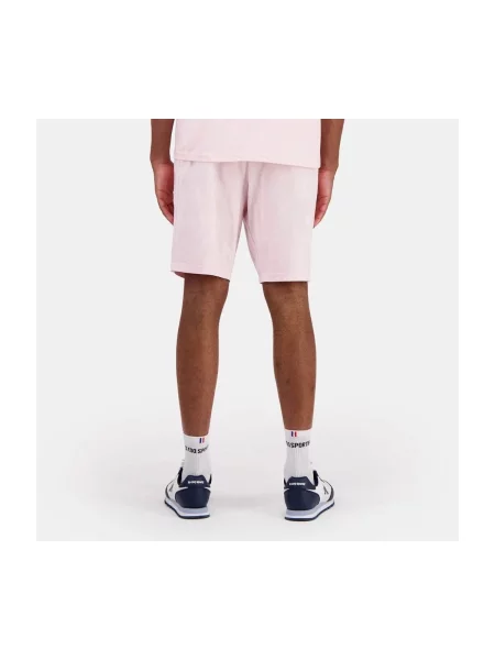 Kratak kratke hlače Le Coq Sportif ružičasta