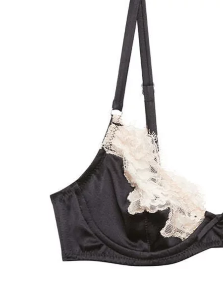Sutien Fleur Du Mal din dantelă negru