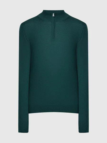 Джемпер з вовни Cashmere&whiskey зелений