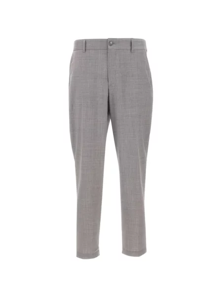 Pantaloni Boss de lână gri