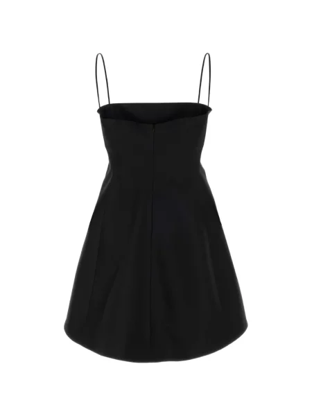 Rochie mini Balenciaga evazată negru