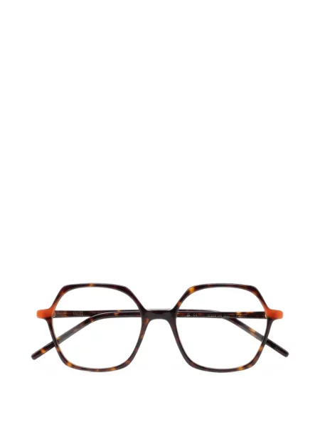 Ochelari de soare Kaleos cu imprimeu geometric maro