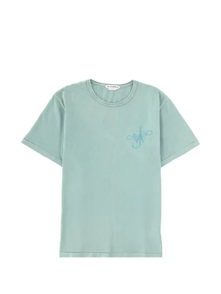 Tricou Jw Anderson cu broderie verde