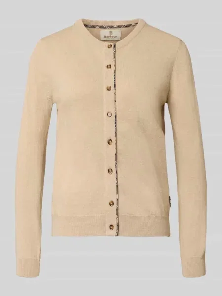 Barbour Kardigan Pendle beżowy