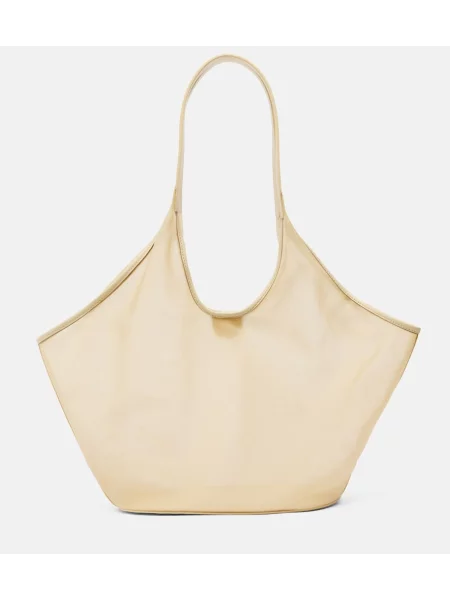 Geantă shopper Aesther Ekme plasă galben