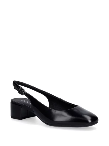 Pantofi cu toc Ecco slingback negru