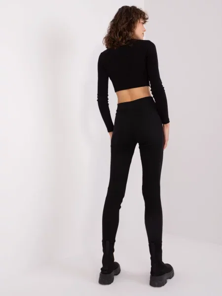 Leggings Fashionhunters negru