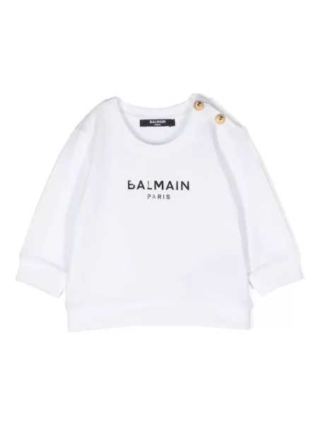 Bluza dziecięca Balmain biała