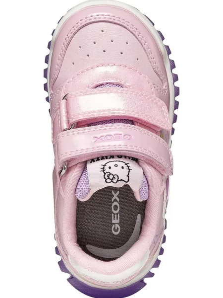 Geox LIGHTYLOO Hello Kitty маратонки за деца розово