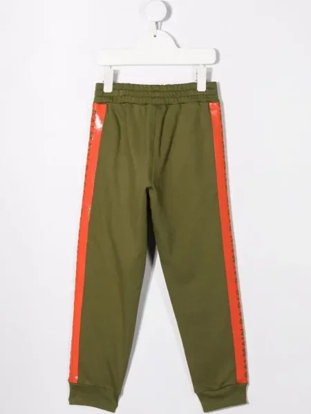 Spodnie dziecięce Balmain zielone