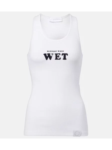 Top Stella Mccartney cu imagine alb