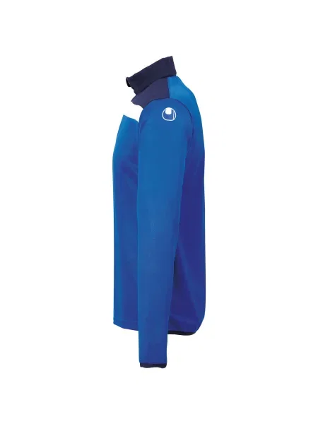 Bluza piłkarska Uhlsport Offense 23 zip niebieska