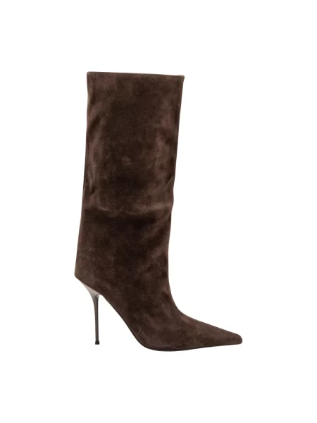 Botki Jeffrey Campbell zamszowe brązowe
