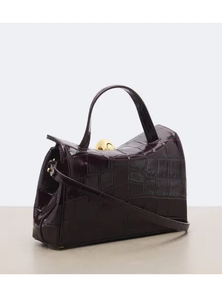 Top Jacquemus din piele