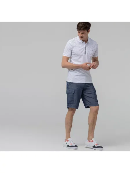 Шорты Lacoste синие