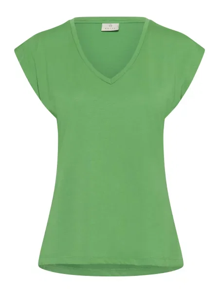 Kaffe Tricou KAlise deschis verde