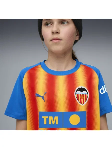 PUMA Młodzieżowa trzecia koszulka Valencia CF Odzież żółty
