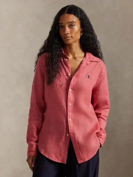 Polo Ralph Lauren Blúzka CLASSIC lososová