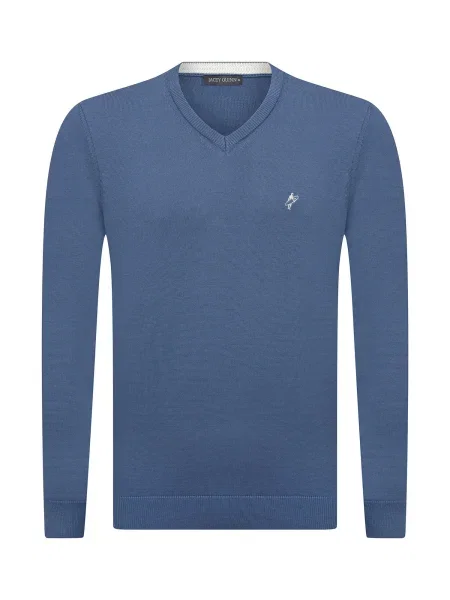 Jacey Quinn Svetr indigo bílá