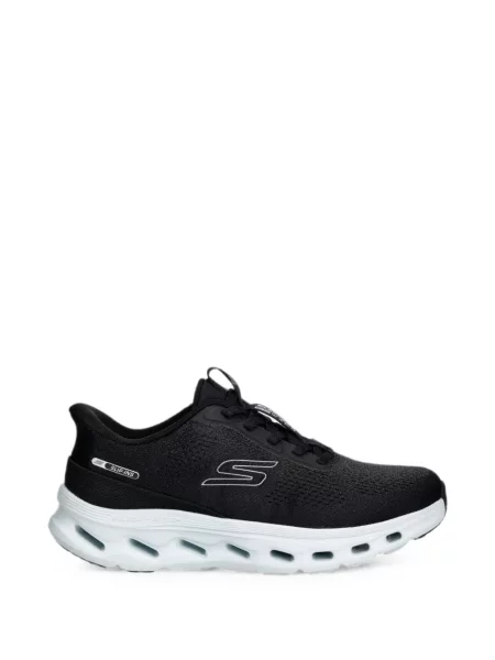 Chiloți Skechers cu șireturi din dantelă negru