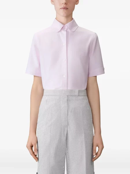 Cămașă Thom Browne scurtă roz