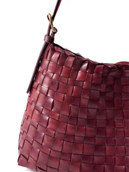Geantă shopper Dragon Diffusion din piele roșu