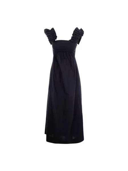 Sukienka maxi Liu Jo z falbankami czarna