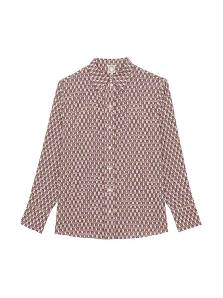 Koszula Ines De La Fressange Paris brązowa