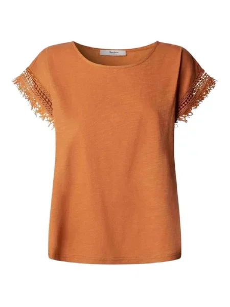 Tricou Pepe Jeans portocaliu