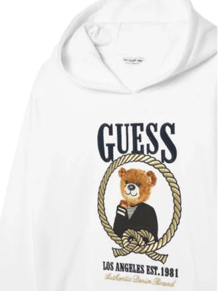 Mikina Guess bílá