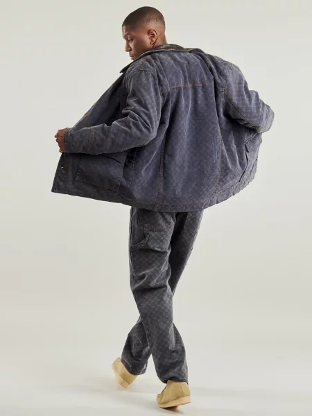 Jachetă Daily Paper Monogram Workwear Jacket Grey S gri