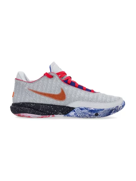 Sneakersy Nike LeBron zamszowe szare