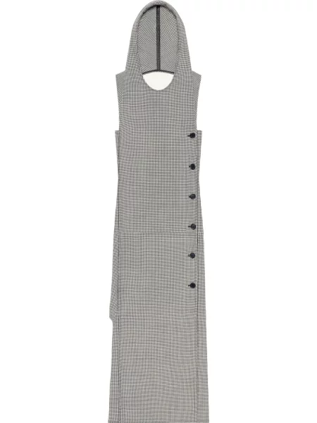 Sukienka Courreges garniturowa szara