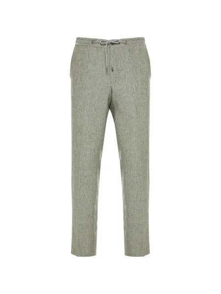 Șnur de strângere pantaloni Corneliani verde