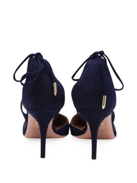 Pantofi cu toc Aquazzura albastru