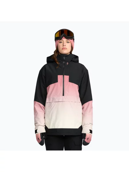 Дамско яке за сноуборд Volcom Fern Insulated Gore pullover mesa rose розово