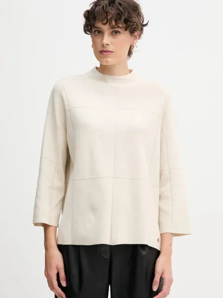 Joseph Ribkoff pulover light cu turtleneck bej