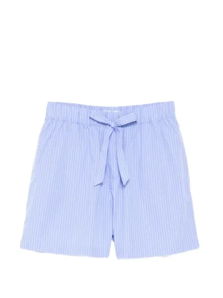 Pantaloni scurți Tekla din poplin albastru