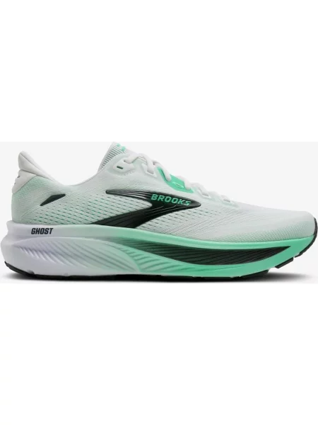 Buty do biegania Brooks Ghost 18 Medium zielony mięta czarny biały