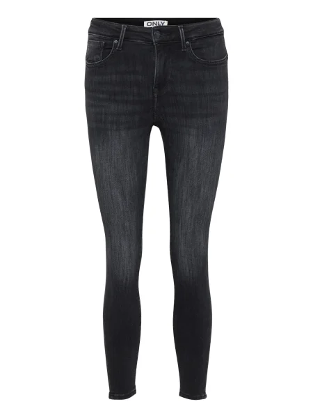 Only Petite Jeans ONLPOWER denim negru