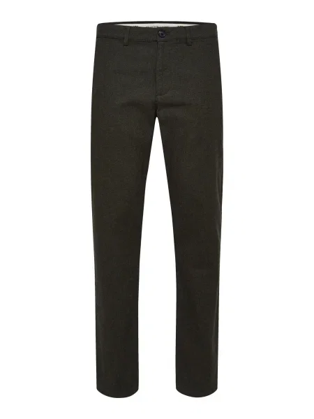 SELECTED HOMME Pantaloni eleganți MILES pin verde