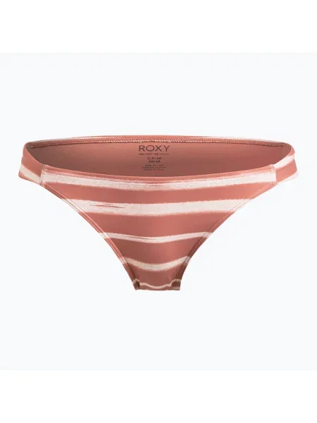 Partea de jos a costumului de baie ROXY Printed Beach Classics Bikini cedar wood happy stripe