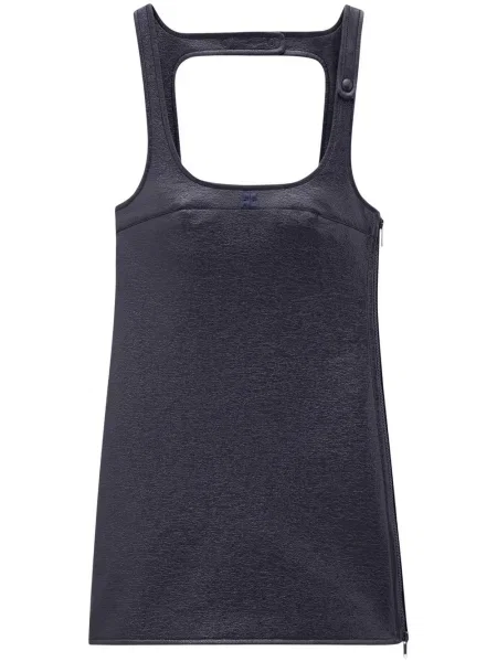 Sukienka Courreges niebieska