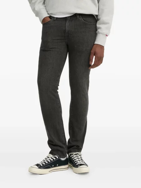 Pantaloni Levi's® de catifea cord cu dungi cu buzunar frontal albastru